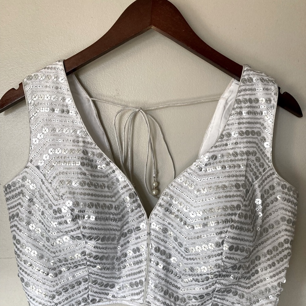 Designer Sequin Saree Blouse